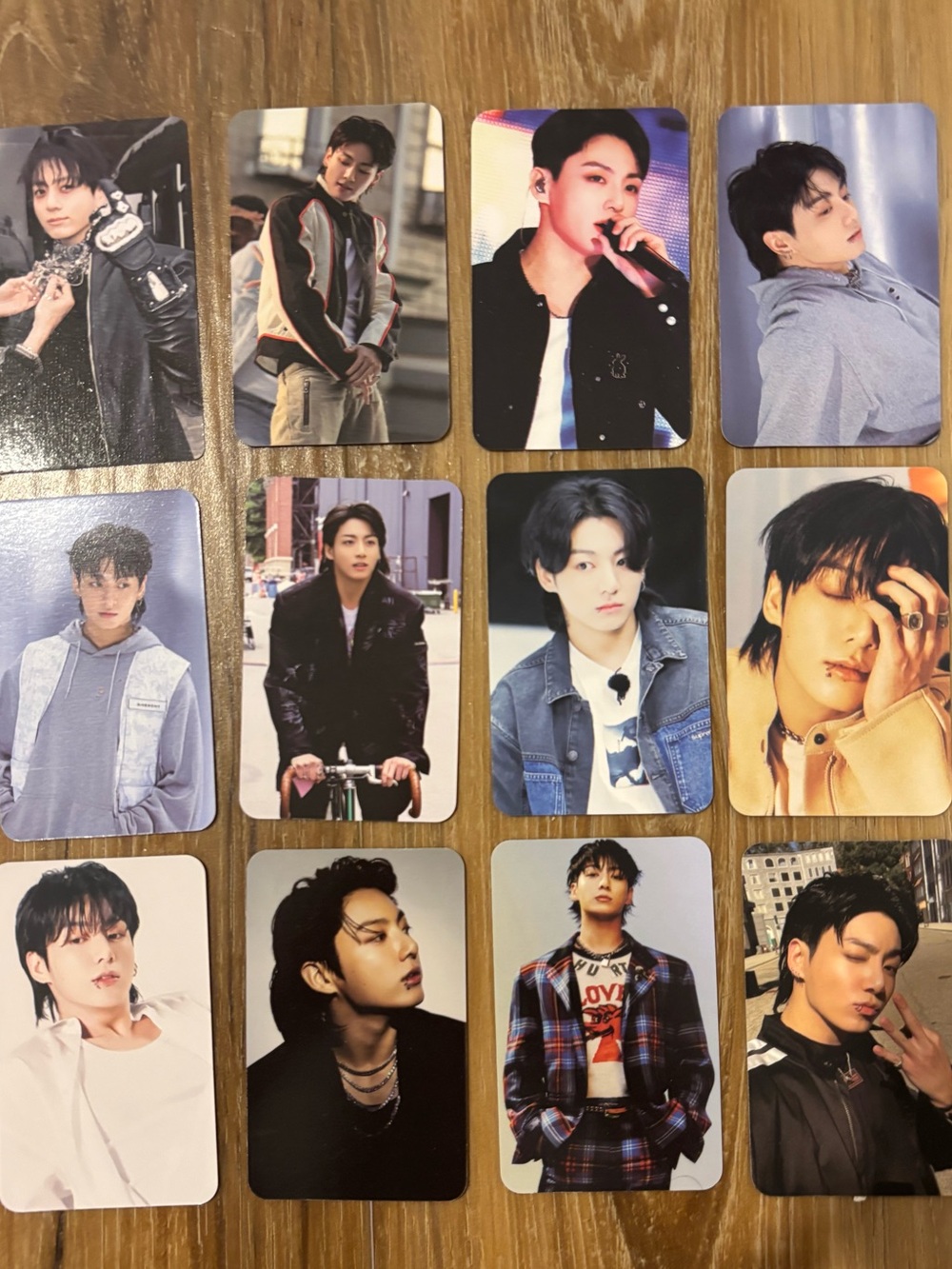 (12/$10) BTS JUNGKOOK PHOTOCARDS